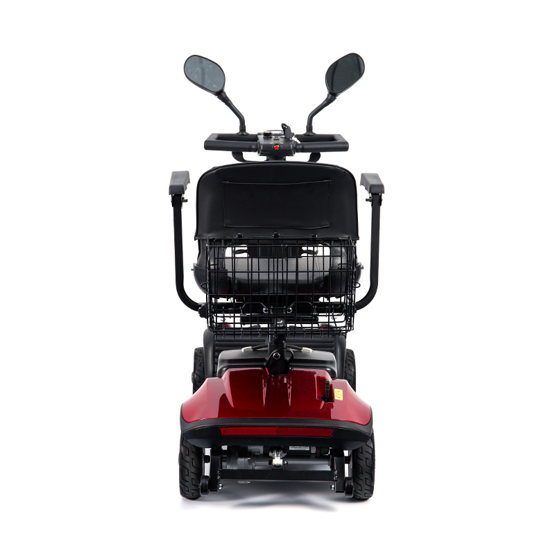 YL-07T Skuter Mobilitas Bertenaga Listrik Lipat Portabel 4 Roda