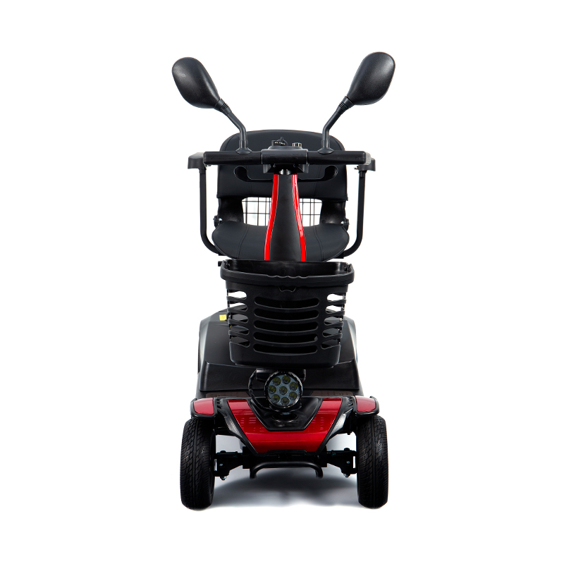 YL-01S Skuter Mobilitas Bermotor Lipat Portabel 4 Roda untuk Lansia