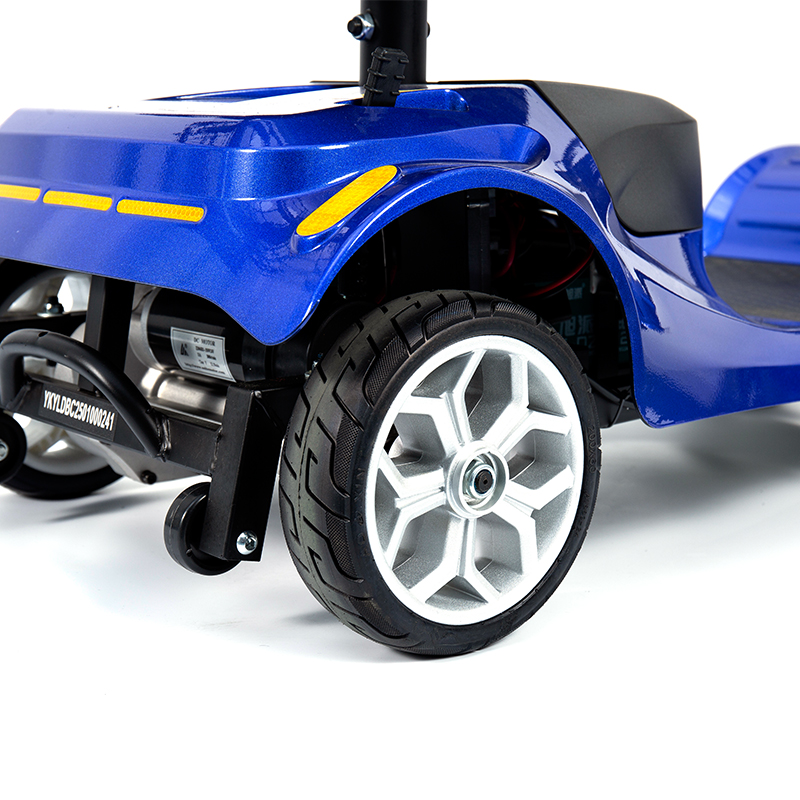 YL-09S Skuter Bertenaga Lipat Dewasa & Lanjut Usia 20km Jarak Jauh