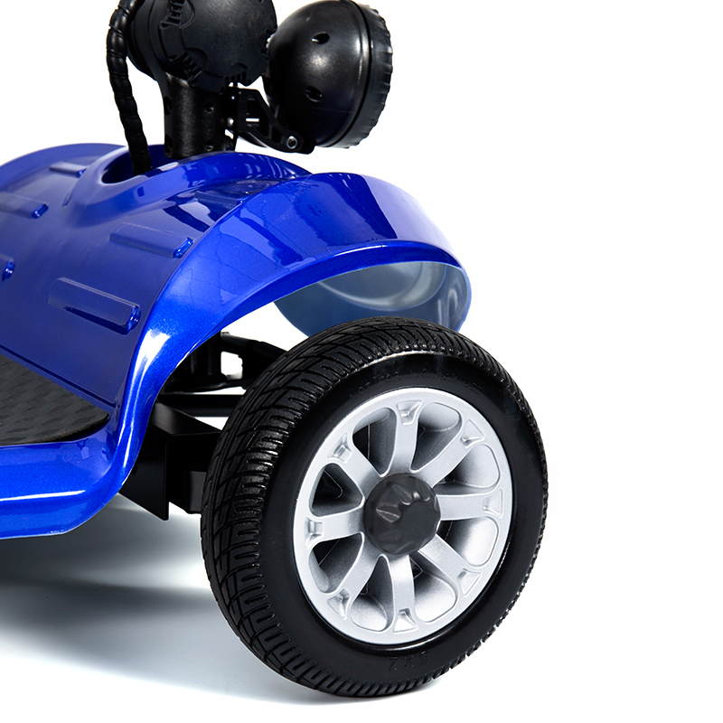 YL-09B Lipat Skuter Mobilitas Ringan 4 Roda dengan Keranjang