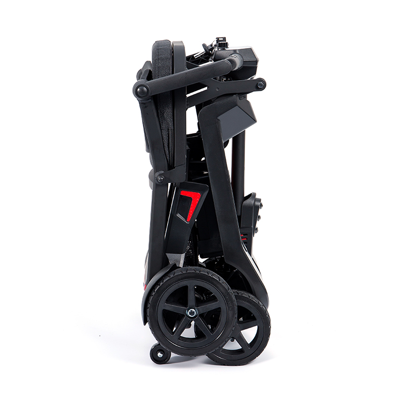 YL-985S 4 Roda Skuter Bertenaga Listrik Perjalanan Lipat Portabel Ringan