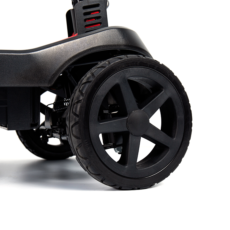 YL-985S 4 Roda Skuter Bertenaga Listrik Perjalanan Lipat Portabel Ringan