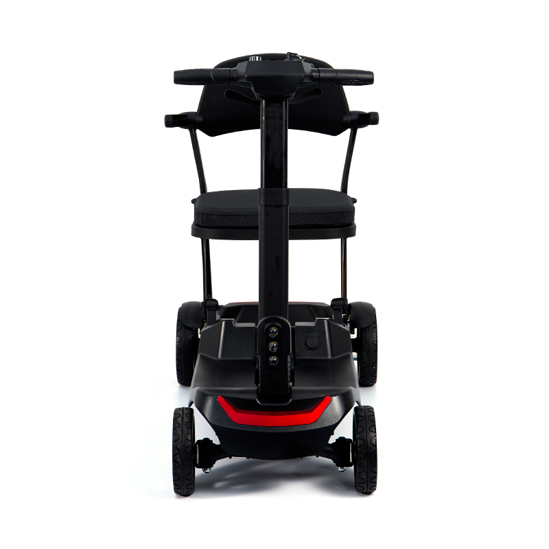 YL-985S 4 Roda Skuter Bertenaga Listrik Perjalanan Lipat Portabel Ringan