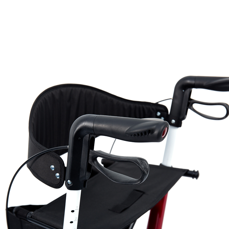 Rollator Ringan HES-R306 – Roda TPR Dapat Dilipat, Dapat Disesuaikan, Kapasitas Berat 150kg